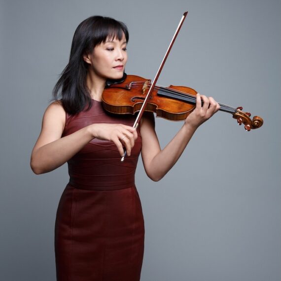 Mira Wang violin photo by Peter Rigaud
